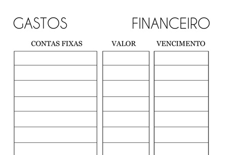 Financial planner: 9 templates to copy and organize finances