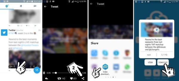 How to Download Twitter Videos on Android, iOS and PC