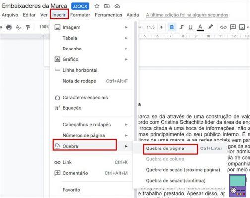 How to make a table of contents in Google Docs automatically