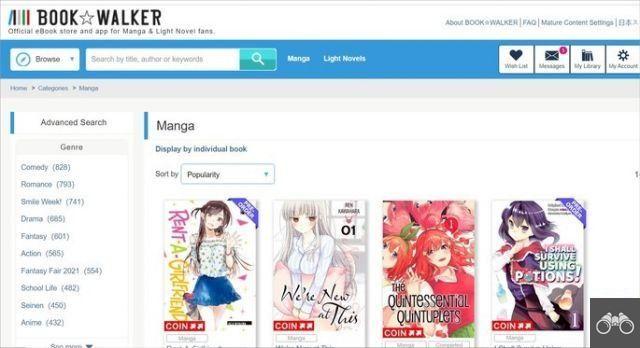 8 migliori siti per leggere manga online e divertirsi senza scaricare nulla