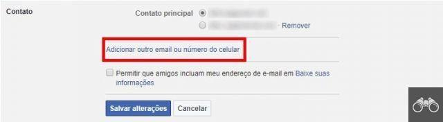 How to change facebook email