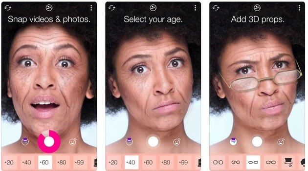 4 applications étonnantes qui vous feront vieillir en photos !