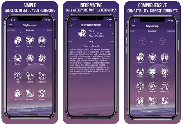 8 app per monitorare il tuo oroscopo quotidiano sul tuo telefono
