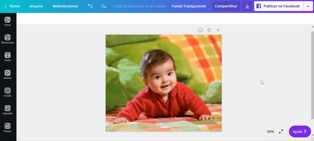 How to remove image background in Canva?