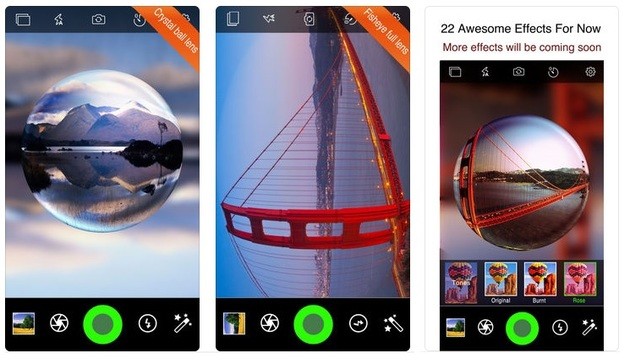 6 apps that give the Fisheye effect to your phone's camera