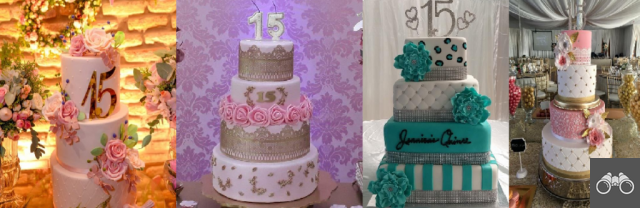 52 modelos de pasteles de cumpleaños número 15 para animar tu fiesta