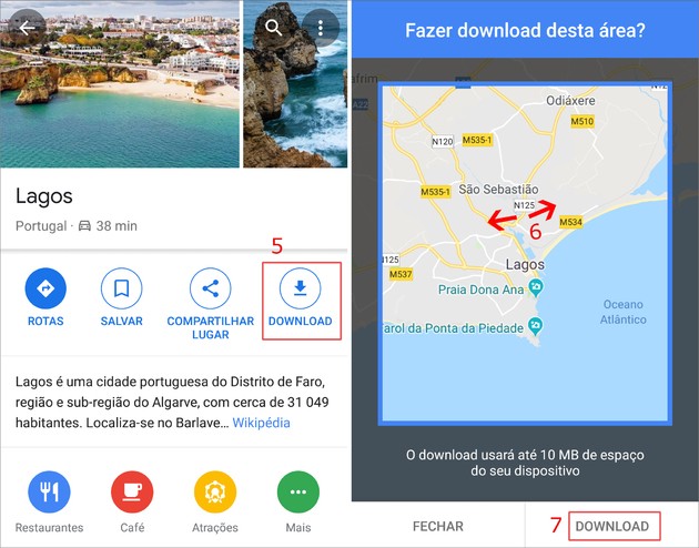 Cómo guardar rutas en Google Maps y acceder a mapas sin conexión