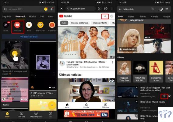 How to use Snaptube to download free music and videos