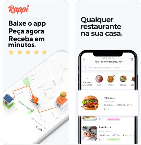 Las mejores apps para pedir comida en Android y iPhone