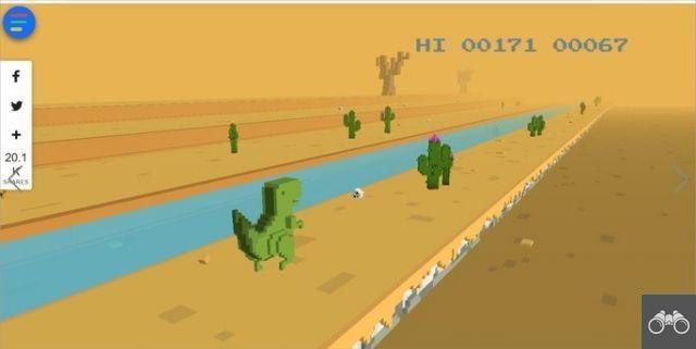 Gioco dei dinosauri di Google: come giocare online 8 versioni del gioco