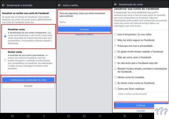 How to delete Facebook from mobile?