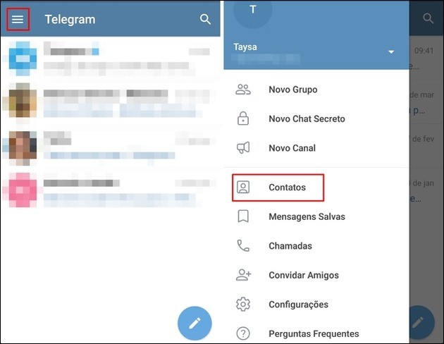 See how to use Telegram on mobile and web