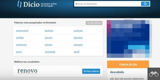 Learn to use the Aurélio Digital dictionary and expand your vocabulary