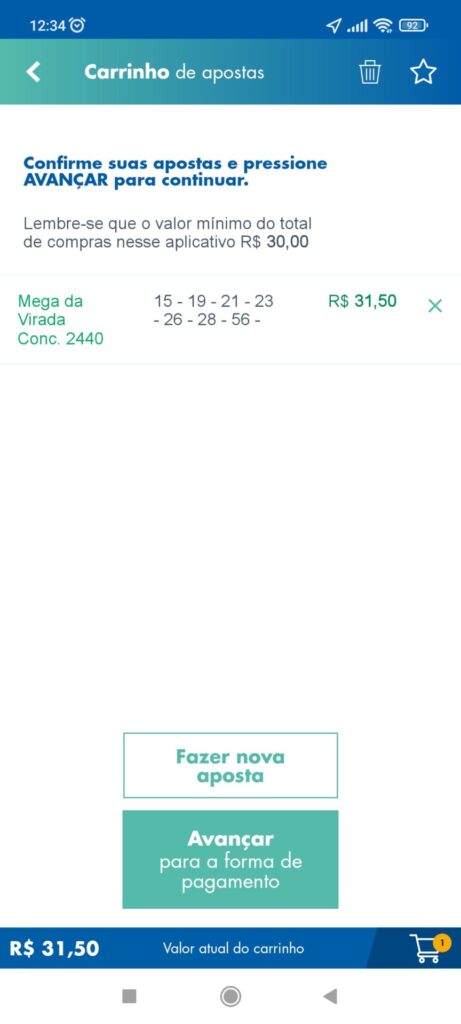 How to bet on Megasena da Virada online?