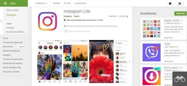 Instagram Lite: todo sobre la versión más ligera de Instagram