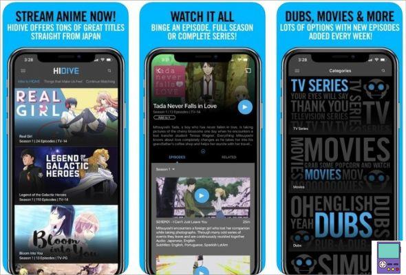 8 app simili a Giganima per guardare anime su iPhone