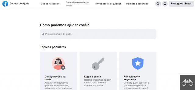 How to contact Facebook support?