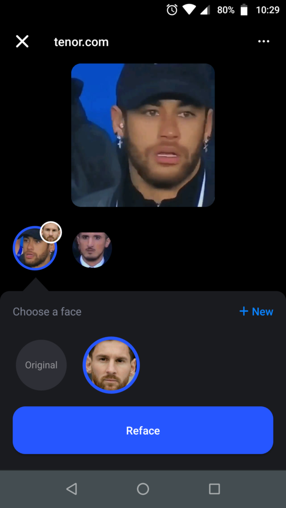 Aplicación Reface: ¿cómo usar la aplicación que cambia la cara?