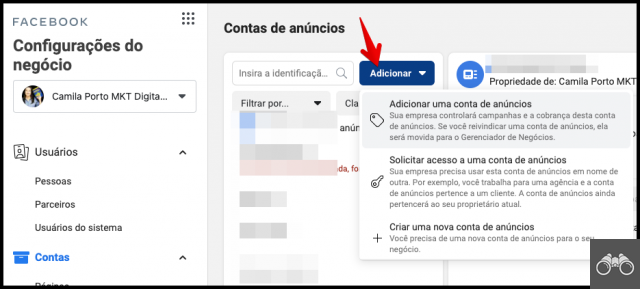 How to add an ad account in Facebook Business Manager