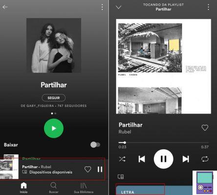 Cómo ver letras de canciones en Spotify para cantar