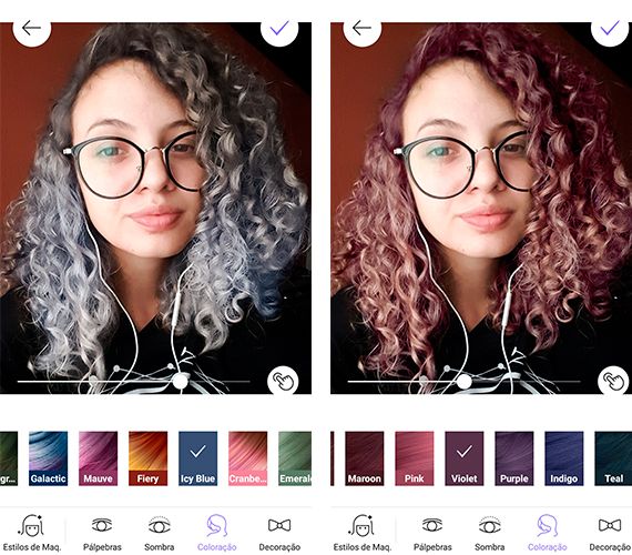 10 applications pour changer la couleur des cheveux (mise à jour)
