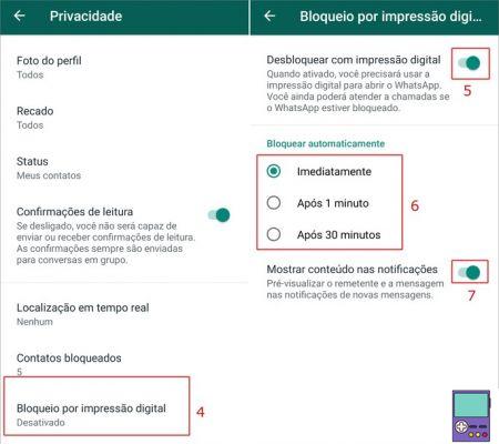 Habilite el bloqueo de huellas dactilares de WhatsApp en Android e iOS