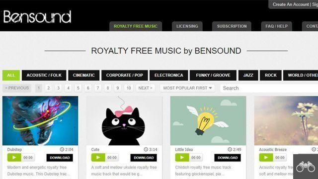Descargar musica gratis: 8 bancos de musica para videos